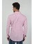 Erkek Kalın Dik Çizgili Uzun Kollu Slim Fit Gömlek Sg-U 21Y-4300599 4