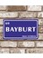 Metal Plaka Bayburt 69 Retro Poster 29 x 15 cm 1