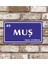 Metal Plaka Muş 49 Retro Poster 29 x 15 cm 1