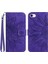 Apple iPhone 7 - 8 - SE (2020) - SE (2022) HT04 İçin HT04 Cilt Dokunuşlu Pu Deri Deri Telefon Kılıf Önleme Karşıtı Basılı Ayçiçeği Stand El Kayışı (Yurt Dışından) 1