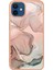 Apple iPhone 12 - 12 Pro 6.1 İnç Yb Imd Serisi-16 Stil E Mermer Desen Arka Kapak Şok-Absorpsiyon 2.0mm Tpu Imd Elektrokaplama Çerçevesi Telefon Kılıfı (Yurt Dışından) 1