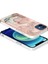 Apple iPhone 12 - 12 Pro 6.1 İnç Yb Imd Serisi-16 Stil E Mermer Desen Arka Kapak Şok-Absorpsiyon 2.0mm Tpu Imd Elektrokaplama Çerçevesi Telefon Kılıfı (Yurt Dışından) 3