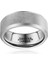 Bayan Erkek Fırçalanmış Gri Tungsten Yüzük DM84 2