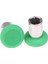 8pcs Başparmak Tutarlar Stick +Controller Green Için Tampon Düğmesi (Yurt Dışından) 5