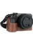 Gerçek Deri Nikon Z30 Ile Uyumlu Yarım Kamera Kılıfı 1