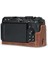 Gerçek Deri Nikon Z30 Ile Uyumlu Yarım Kamera Kılıfı 5