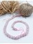 Madagaskar Pembe Kuvars Küre Kesim 8 mm Doğal Taş Dizi 1