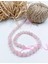 Madagaskar Pembe Kuvars Küre Kesim 8 mm Doğal Taş Dizi 1
