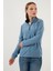 Slim Fit Yumuşak Dokulu Anti-Pilling Tüylenme Yapmayan Yarım Fermuarlı Polar Bayan POLAR 5907000 2