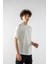 Erkek Jakarlı Oversize Kısa Kollu T-Shirt 2