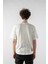 Erkek Jakarlı Oversize Kısa Kollu T-Shirt 4