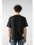 Erkek Jakarlı Oversize Kısa Kollu T-Shirt 3