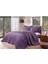 Perla Çift Kişilik Yatak Örtüsü Takımı Mor 1