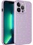 iPhone 13 Pro Kılıf Kamera Korumalı Simli Parıltılı Lüks Silikon 5