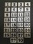 Kapı Numarası Dolap,raf,posta Kutusu Numarası 3x3 cm 1 Den 30 A 1