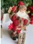 Ithal Koleksiyonluk Yılbaşı Lüks Dekorasyon Kızaklı Noel Baba Oyuncak Biblo Çam Ağacı Süsü Dekor 5