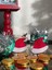 Yeni Yıl Yılbaşı Lüks Süslü Hediyelik Şeker Sunum Kutusu Dekorasyon Noel Baba Şapkası Tek Adet 2