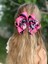Yeni Lüks Minnie Mouse Kristal Taşlı Katlı Kelebek Fiyonk Fuşya Pembe Siyah Toka Kadın Çocuk Tokası 2