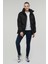 W-SN2060 Serena Coat 2pr Siyah Kadın Uzun Kaban 3