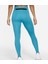 Womens Nike Dri-Fıt One Luxe Buckle Mid-Rise Leggings Kadın Tayt - Mavi DD5405-461 2