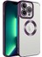 - Apple iPhone 14 Pro - Kılıf Kamera Korumalı Logo Gösteren Omega Kapak - Derin Mor 1
