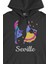 Flemenco Sevilya Siyah Sweatshirt Hoodie 2