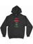 Trablus Libya Bayraklı Kalpli Siyah Sweatshirt Hoodie 1