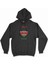 Nairobi Kenya Bayraklı Kalpli Siyah Sweatshirt Hoodie 1