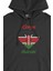 Nairobi Kenya Bayraklı Kalpli Siyah Sweatshirt Hoodie 2