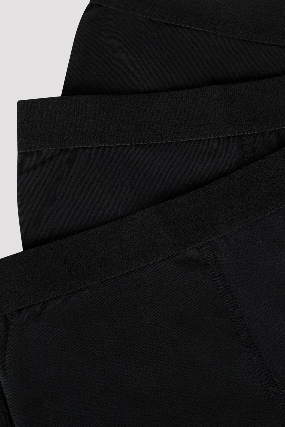 Penti Erkek Pamuklu Basic Black 3'lü Boxer görsel 3