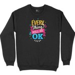 Cix Every Thing Will Be Ok Siyah Sweatshirt