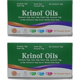 Krinol Oils - Çörekotu Yağı, Aspir Yağı, Kekik Yağı, Avokado Yağı ve Sarı Kantaron Yağı - 2 Kutu