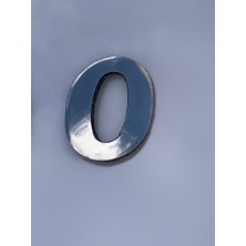 Metal Krom metal 4.2 cm Kapı Numarası