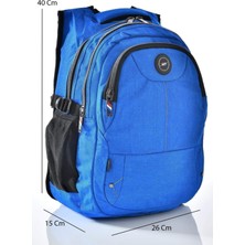 Relaxion Pmr Relaxion Omuzları Destekli 2237 Okul Sırt Çantası Mavi