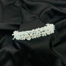 Lüks Düğün Aksesuarları Nil Yeşil Nişan / Kına Gelin Tacı