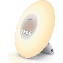 Philips - Uyandırma Işığı HF3500/01, LED Çalar Saat, Fm Radyo, Gün Doğumu ve Gün Batımı Simülasyonu, 1 Doğal Ses, 200 Alarm, 200 Lux, Beyaz