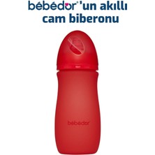 Bebedor Isıya Duyarlı Renk Değiştiren Cam Biberon 260 ml -52302-