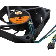 DC 8cm 12 Volt 4 Pinli Fan 8*8*1.5 cm soğutucu fan