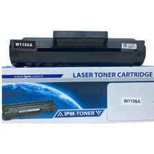 HP W1106A 106A Uyumlu Muadil Toner Çipsiz MFP 135A / 107A / 107W / 135W / 137fnw