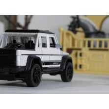 Mercedes G 63 Pick-Up Metal Çek Bırak Diecast Oyuncak Araba