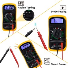 YBLTD Dijital Multimetre XL830L Taşınabilir Yüksek Hassasiyetli Dijital Ekran (Yurt Dışından)
