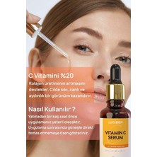 Luis Bien Leke Serumu + Aha Bha Serum + C Vitamini Serum ( Leke Karşıtı Besleyici ve Onarıcı Cilt Bakım Seti)