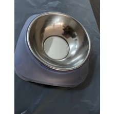 Baydursan Mama Su Kabı Antibakteriyel, Kedi Köpek Yemek Kabı (Paslanmaz Çelik Kase)