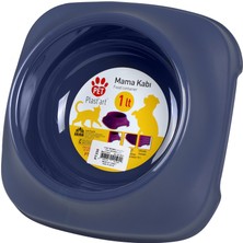 Baydursan Mama Su Kabı Antibakteriyel, Kedi Köpek Yemek Kabı (Paslanmaz Çelik Kase)