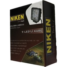Niken 2 Adet Niken 9 Ledli Çalışma Lambası