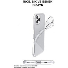 Kılıfmania Apple iPhone 14 Kapak Kamera Korumalı Tıpalı Silikon Şeffaf Kılıf