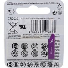 Varta 6032 Cr 2032 Lityum Pil