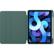 Case 4U Apple iPad Pro 10.5 (7.Nesil) Kalem Bölmeli Nayn 360 Derece Dönebilen Standlı Kılıf Açık Mavi