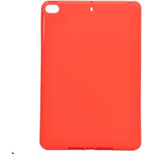 Case 4U Apple iPad Mini 4 Kılıf Yumuşak Premier Sky Silikon Tablet Arka Kapak Kırmızı