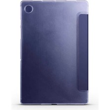 Case 4U Samsung Galaxy Tab A8 10.5 SM-X200 (2021) Kılıf Smart Cover Katlanabilir Standlı Tablet Akıllı Kapak Altın